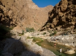 Pools im Wadi Shab