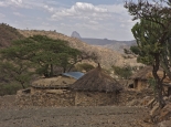kleine Dörfer südlich von Axum