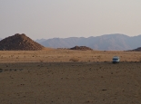 Allein in der Wüste